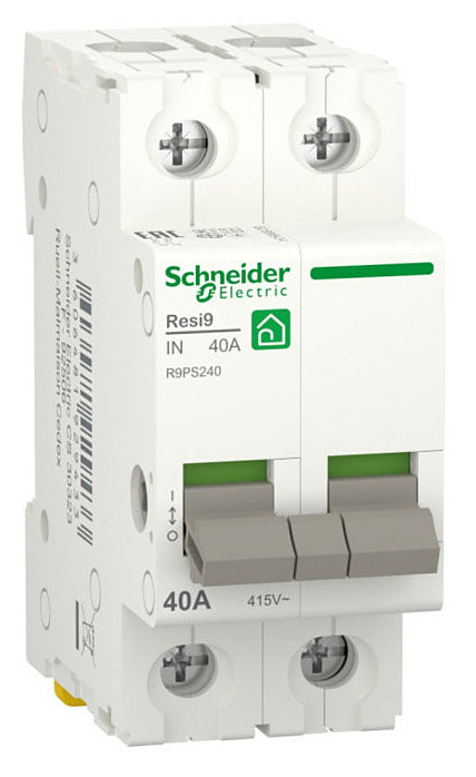 Выключатель нагрузки Schneider Electric RESI9 40А 2P
