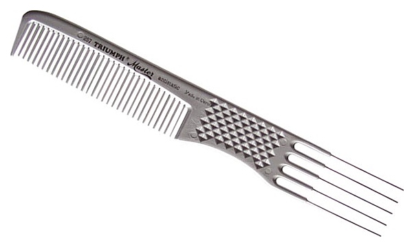 Расческа Hercules Triumph Master 95/257 комбинированная с металлической вилкой, 200 мм