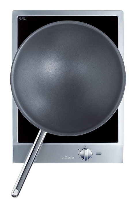 Встраиваемая панель WOK домино Miele CS 1223 I сталь