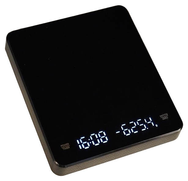 Весы бариста аккумуляторные P.L. Barbossa S0389-1 13х15 см h=2 см (0,1-3000 г, USB зарядка) черные
