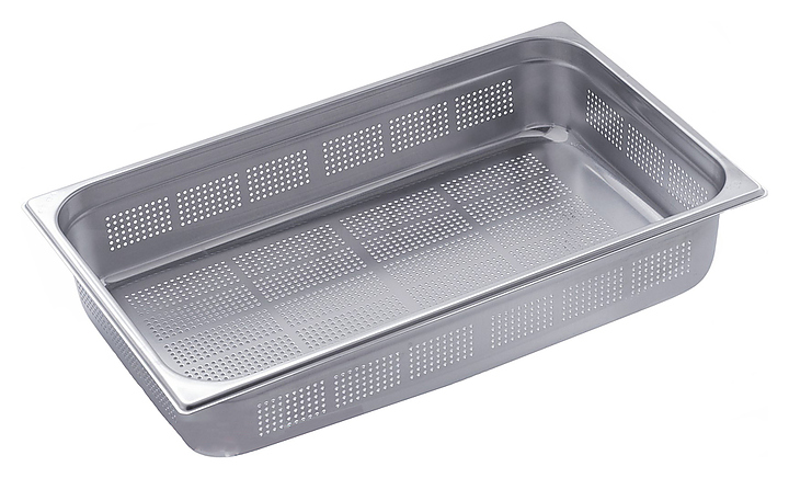 Гастроемкость Pujadas 132.002 GN 1/3-200 (325x176х200) перф., нерж. сталь