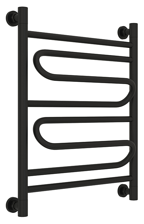 Полотенцесушитель водяной Сунержа Элегия+ 60x50 см матовый черный