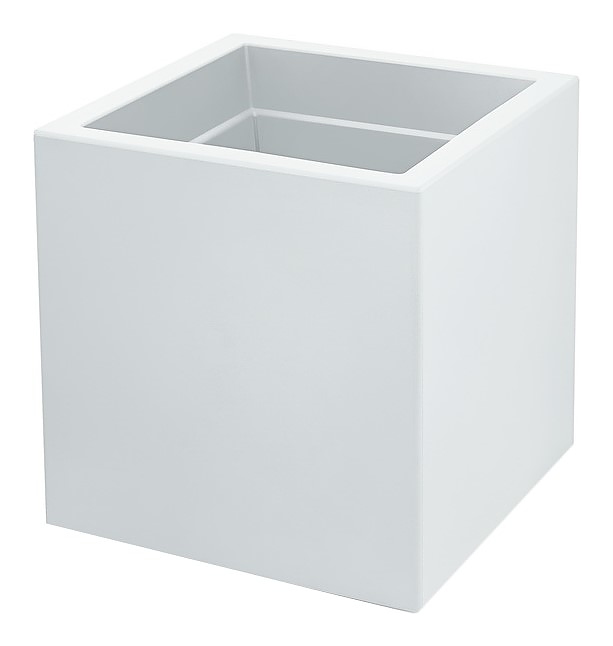 Кашпо Green Land Cubo (50x50x50 см) белое
