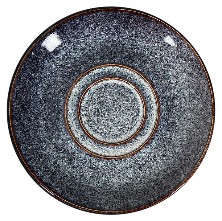 Блюдце Corone Celeste HL900910 160мм синее