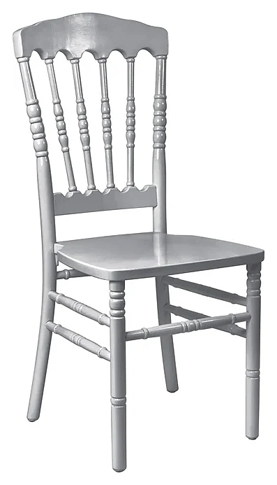 Стул ChiedoCover Наполеон серебро