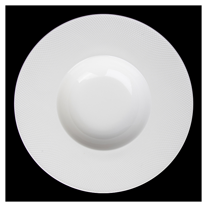 Тарелка для пасты Corone Rosenthal LG007 450 мл d=28,5 см (фарфор) белая