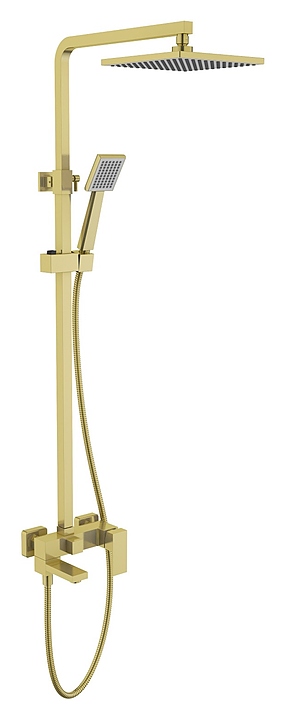 Душевая стойка TIMO Selene SX-2013/17 с верхней душевой лейкой 