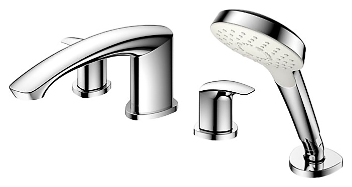 Смеситель для ванны TOTO GM TBG09202R встраиваемый на борт, 4 отверстия