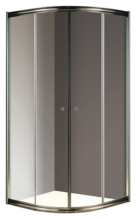 Уголок душевой CEZARES GIUBILEO-R-2-100-SCORREVOLE-C-Br 100х100х195 см