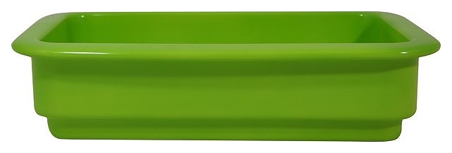 Гастроемкость PILLIVUYT 220126GR GN 1/4 h=65 мм (фарфор) зеленая
