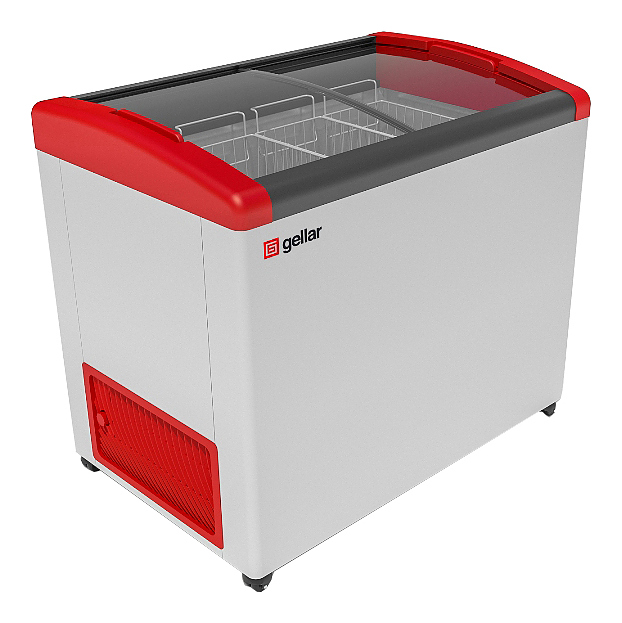 Ларь морозильный Frostor GELLAR FG 300 E красный
