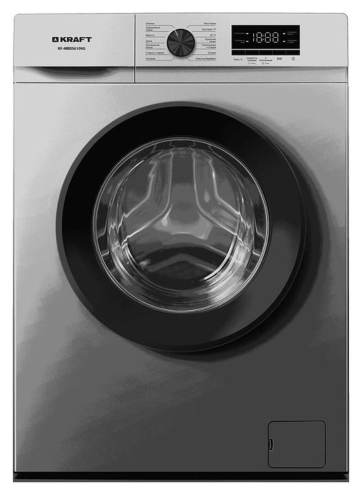 Стиральная машина Kraft KF-MBDS6109G серая