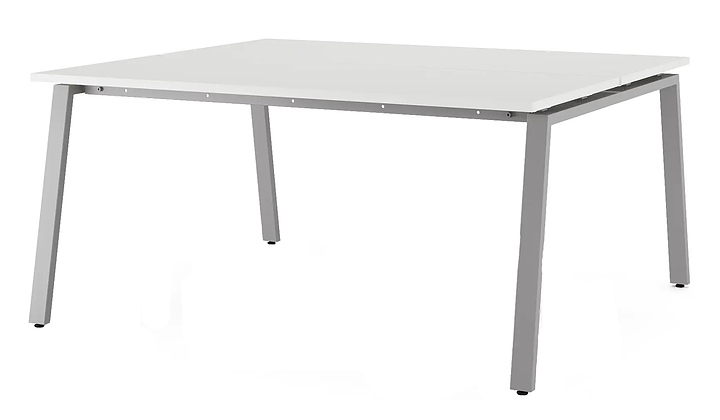 Стол офисный КОБОР A/2-160/120 aluminum/premium