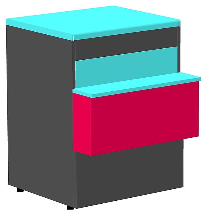 Стол расчетно-кассовый ENTECO MASTER РС-600 НЕМИГА CUBE