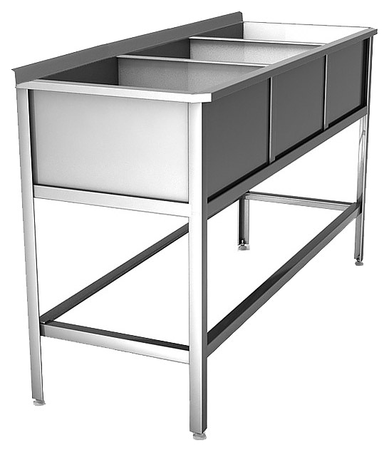 Ванна моечная Hessen ВМП 3/5 оц.