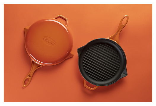 Сковорода-гриль Hosse HS Y GTV 28 ORANGE Ø 28 см оранжевая