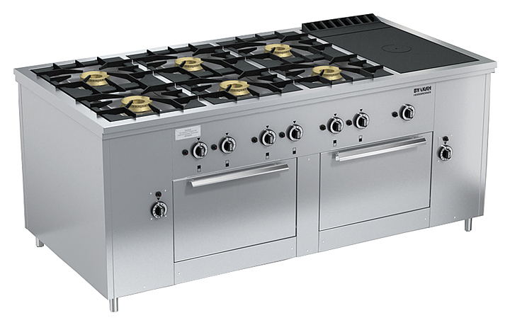 Плита газовая Вулкан ПРГ-IIA-8-1 2ДШ Maxi