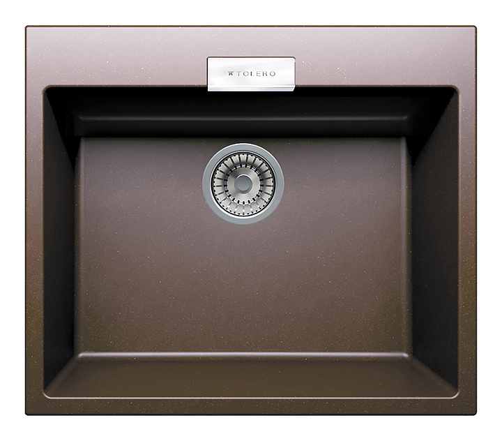 Мойка кухонная Tolero Loft TL-580 коричневая