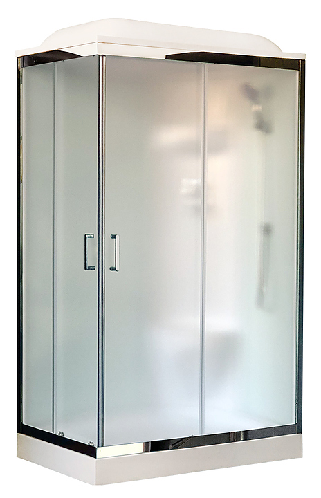 Душевая кабина Royal Bath RB8120HP6-WC-CH-R правая 120х80 см