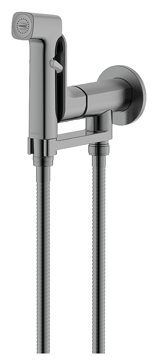 Душ гигиенический Aquatek Альфа AQ1919BGM оружейная сталь