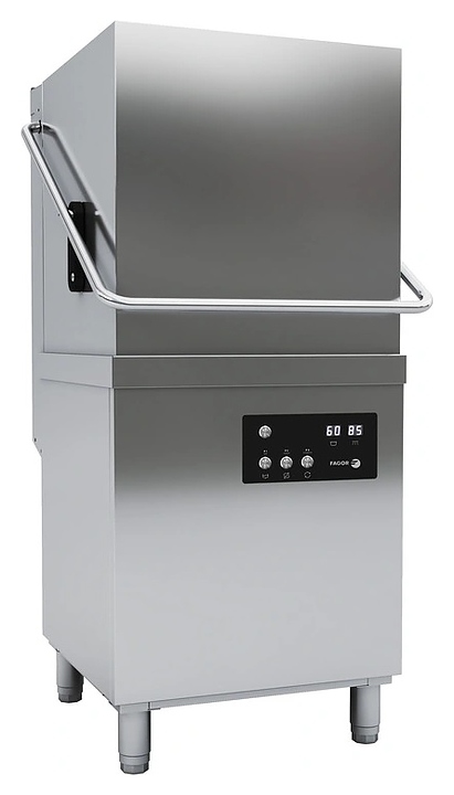 Машина посудомоечная купольная Fagor Professional WHC-502 T D (380 В) с дозатором моющего средства и LED дисплеями