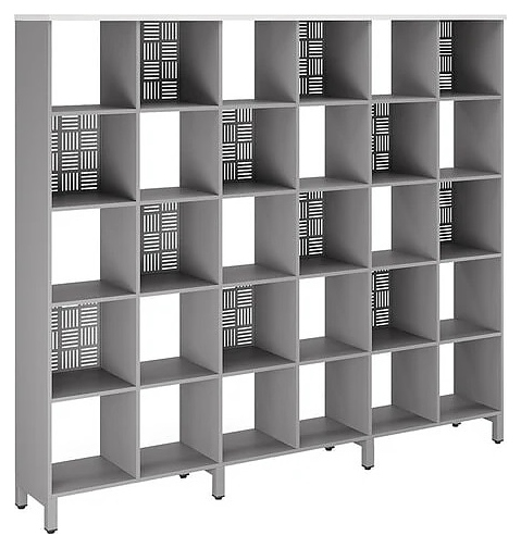 Стеллажная система КОБОР SQ-5X6 aluminum/premium