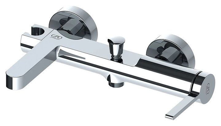 Смеситель для ванны GPD Gildo Colored MBB165 хром