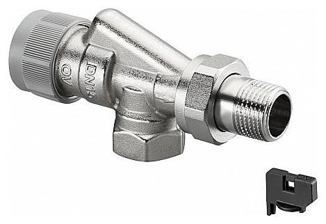 Вентиль термостатический осевой Oventrop AQ 1183264, ДУ 15, PN 10, Rp 1/2