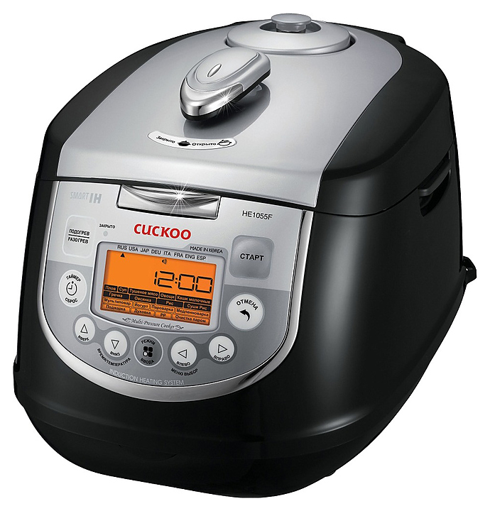 Мультиварка Cuckoo CMC-HE1055F черная