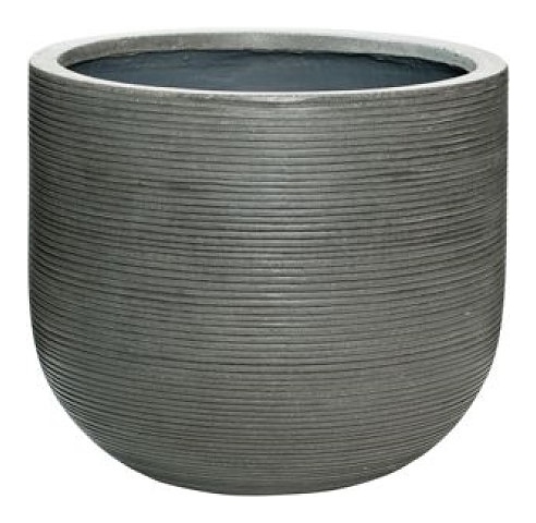 Кашпо Pottery Pots Cody (28х25 см) Basic, темно-серое