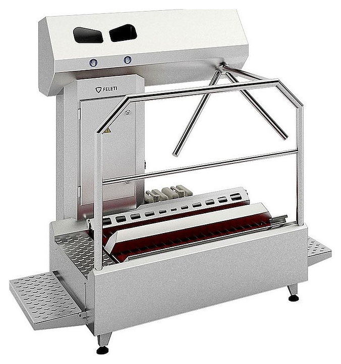 Станция гигиены рук и обуви FELETI SO-3