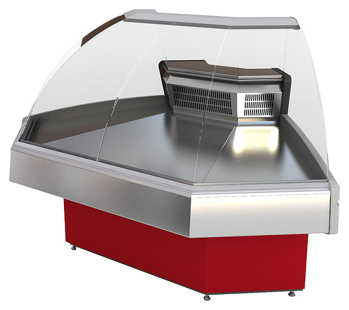 Витрина холодильная CRYSPI Blues OС 90° угол внеш.