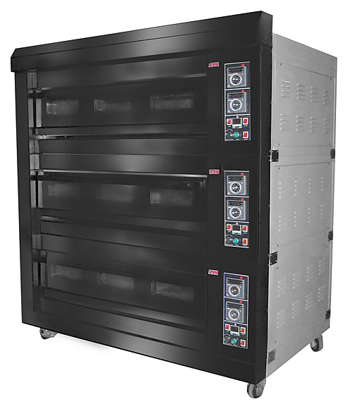 Печь хлебопекарная Danler BS-315 + каменный под (3 яруса) + пароувлажнение