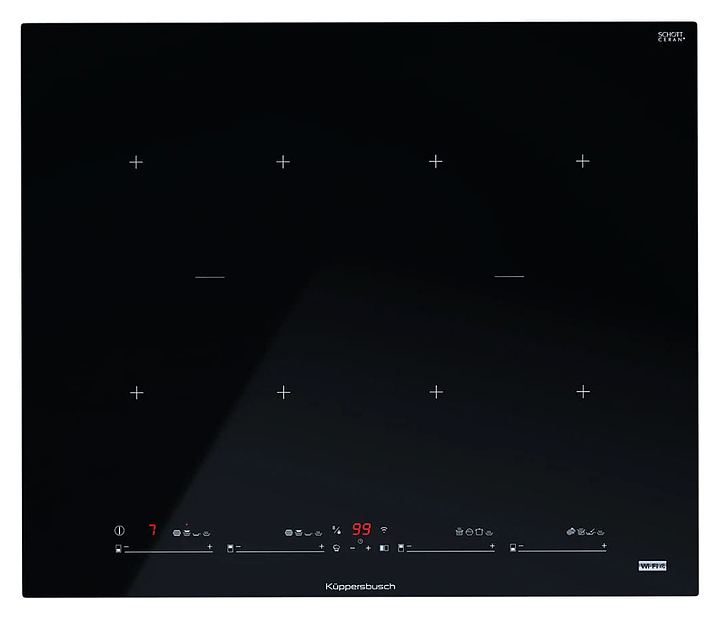 Индукционная варочная панель Kuppersbusch KI 6880.1 SR 600х510х53 мм черный
