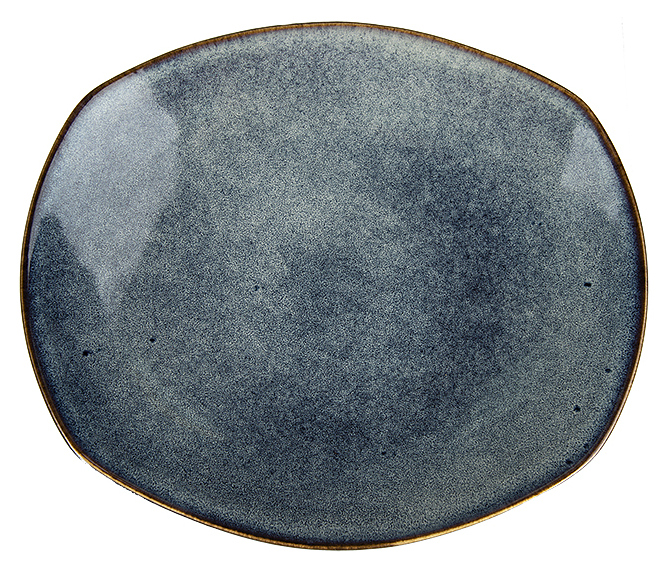 Тарелка овальная Corone Celeste HL900760 200х176 мм синяя