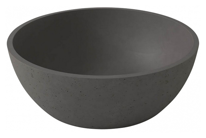 Раковина Holbi Moon Nano Concrete 43х43 см, бетон