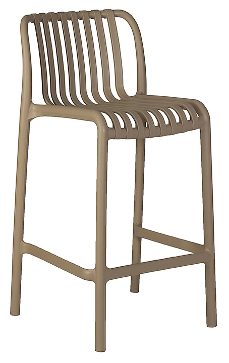Стул барный DOBRIN 777PP-LMZL-1-N CHLOE (бежевый) 4 шт.