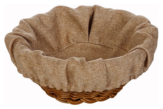 Чехол для корзинки Клен кт1898 рогожка бежевый