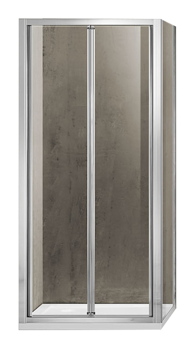 Уголок душевой Vincea Garda VSR-1G8090CL 90х80 см, прозрачное стекло, хром