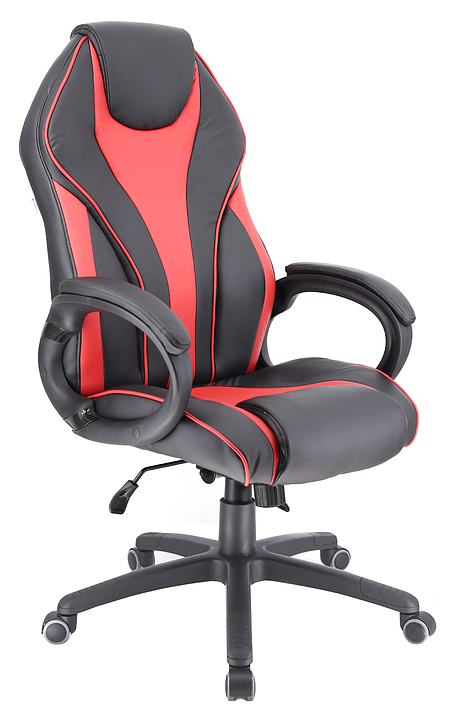 Кресло геймерское Everprof Wing экокожа, красное