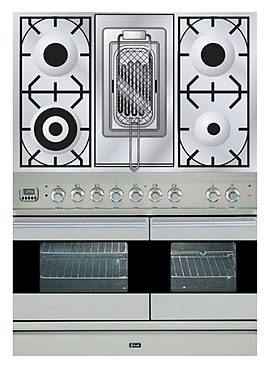 Духовка с варочной панелью ILVE PDF-100R-MP
