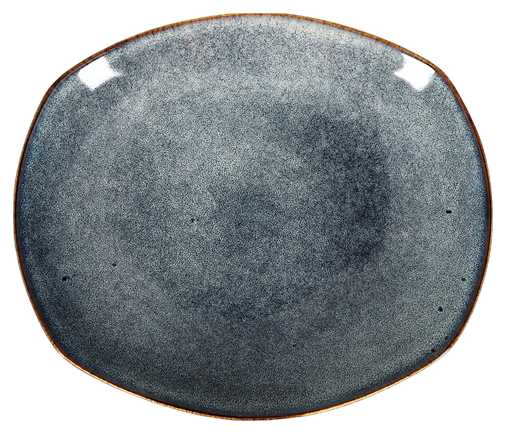 Тарелка овальная Corone Celeste HL900770 257х225 мм синяя