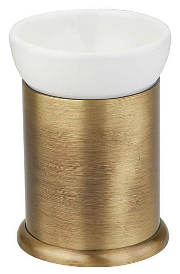 Держатель для зубных щеток oтдельностоящий круглый CEZARES APHRODITE-TUMP-01 хром