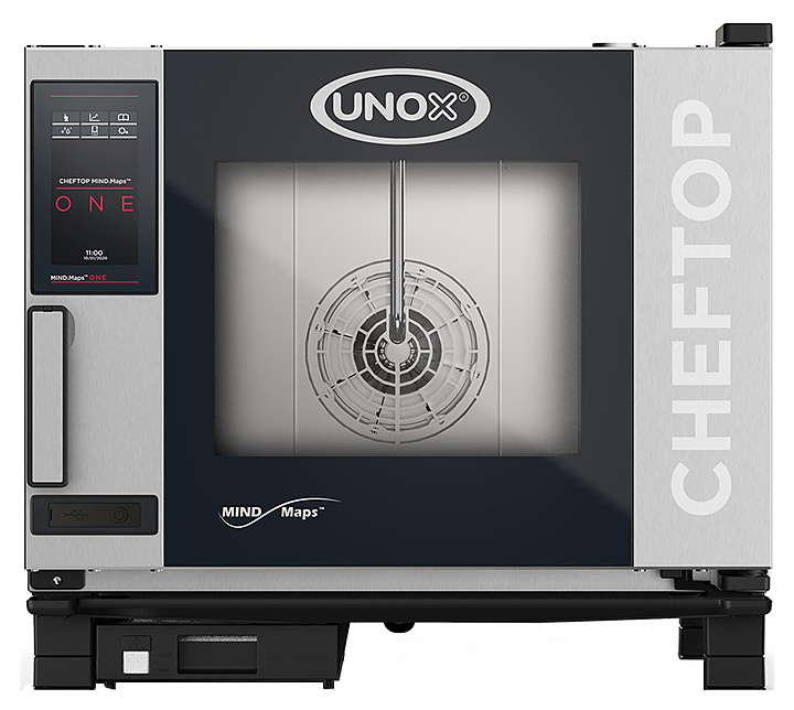 Пароконвектомат UNOX XEVC-0511-E1LM петли справа