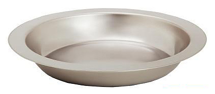 Тарелка мелкая 0,25 л, нерж.