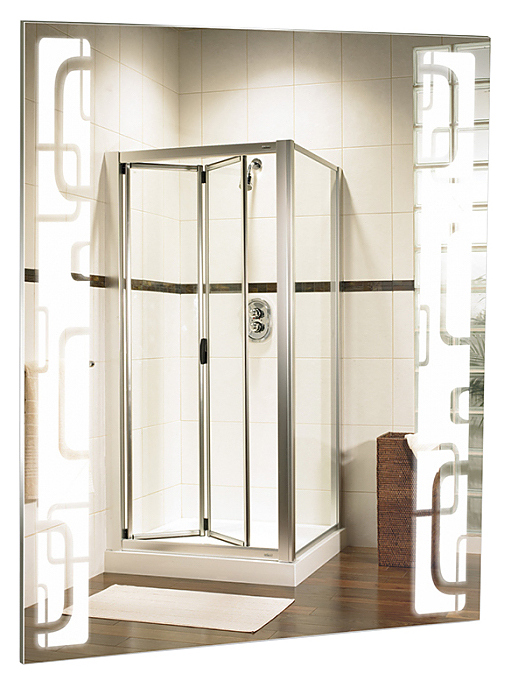 Зеркало Mixline Кензо 53,5х75 см со светодиодной подсветкой