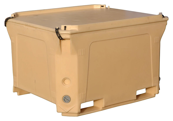 Термоконтейнер Nilkamal RIC 660 л бежевый