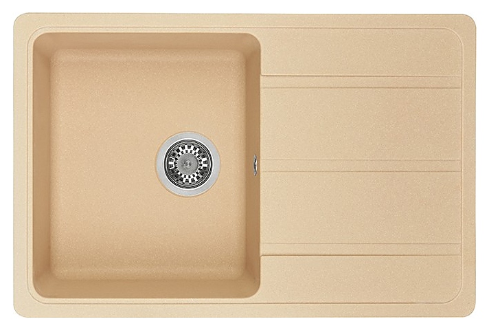 Кухонная мойка AQUATON Аманда 1A712832AD260 латте