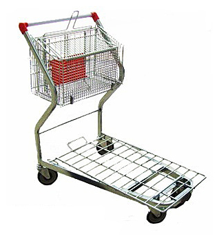 Тележка грузовая с корзиной Carteno ST-1