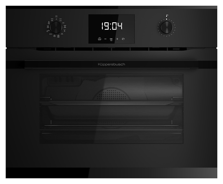 Духовой шкаф с паром Kuppersbusch CBD 6340.0 S Black 3200 Вт 44 л 595х559х455 мм черный
